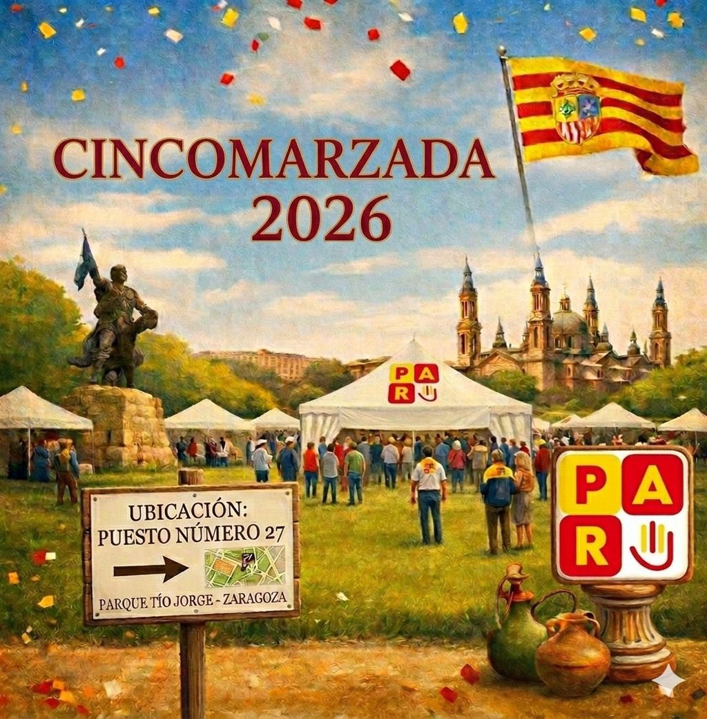 AragonPAR's tweet photo. Este 5 de marzo estaremos en la Cincomarzada.
El Partido Aragonés (PAR),te espera en el parque del Tío Jorge para escuchar tus propuestas y hablar de Zaragoza y sus barrios.
Pásate y cuéntanos tu idea, De 10 a 14:h, te esperamos!💛♥️ https://t.co/Z2kR5JHCDr