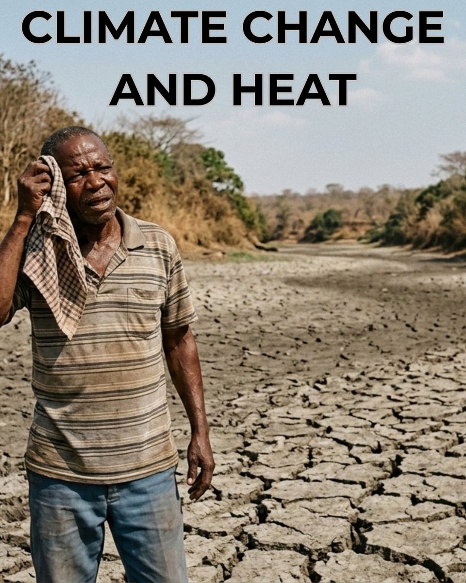 Oguncchub's tweet photo. The number of people exposed to extreme heat is growing exponentially due to climate change in all world regions. The frequency and intensity of extreme heat and heat waves will continue to rise in the 21st century because of climate change. https://t.co/kjJvD1gs1R