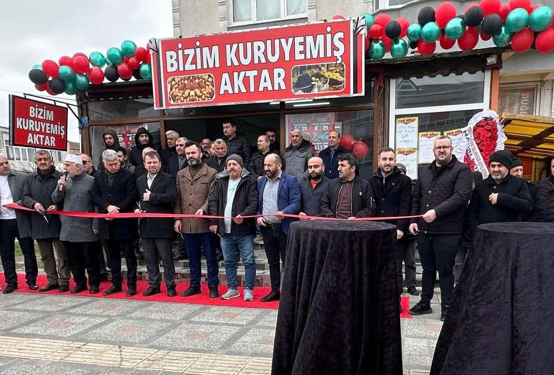 Esnaf açılışımıza katildik