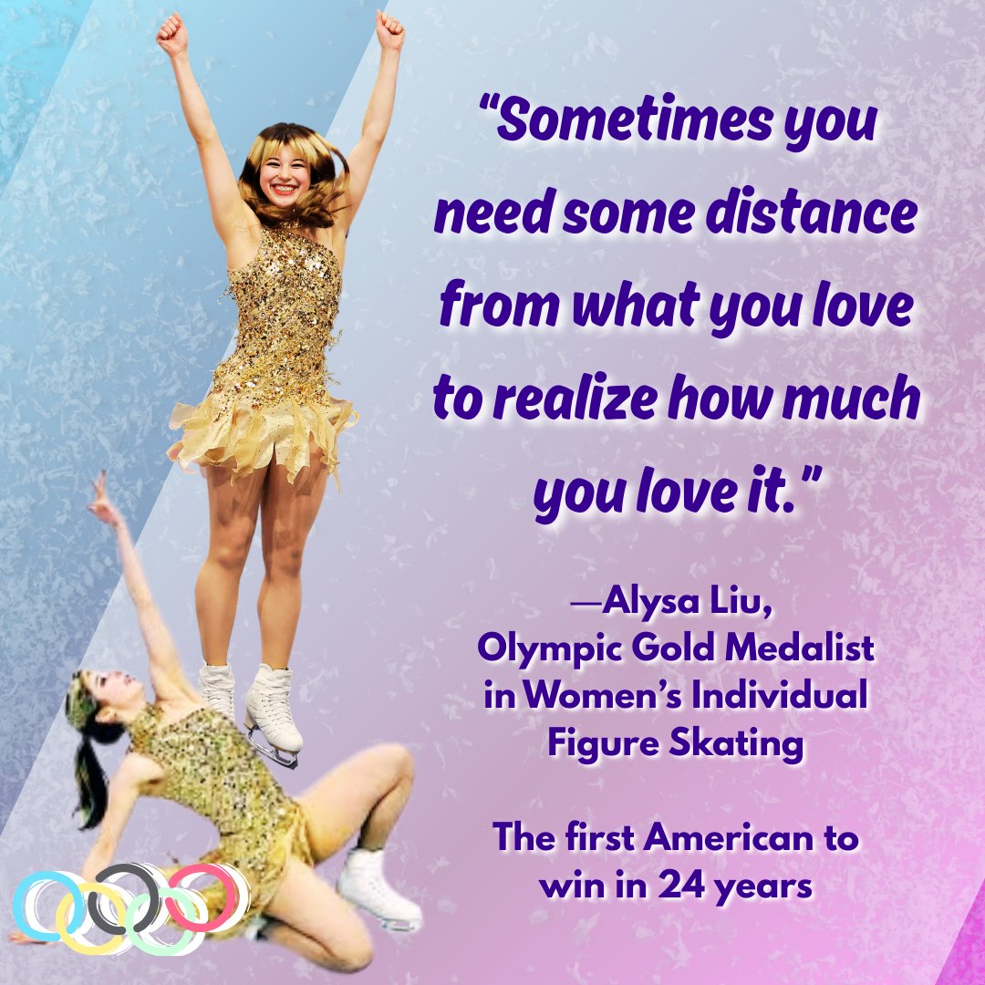 EnergyBusSchool's tweet image. There are many inspiring stories to come from the Olympics, but this one centers on Alysa Liu. She created positive change in a sport that demands perfection. Reminding the public that perfection isn’t the key, but your happiness in your passion.

#ChooseHappiness #Inspire