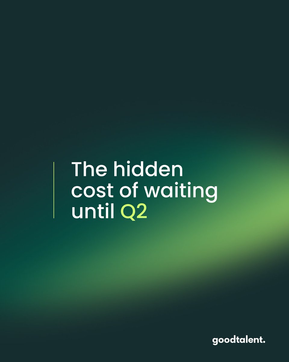 HireGoodTalent's tweet image. Q2 problems don’t start in Q2. They start when AI hiring gets delayed.

Manual ops. Slow execution. Burned-out teams.

Waiting 90 days can cost $60K+ in lost leverage.

The risk isn’t hiring. It’s staying manual.

DM “AI” to fix it.

#AITalent #AIRecruiting #AIOperator