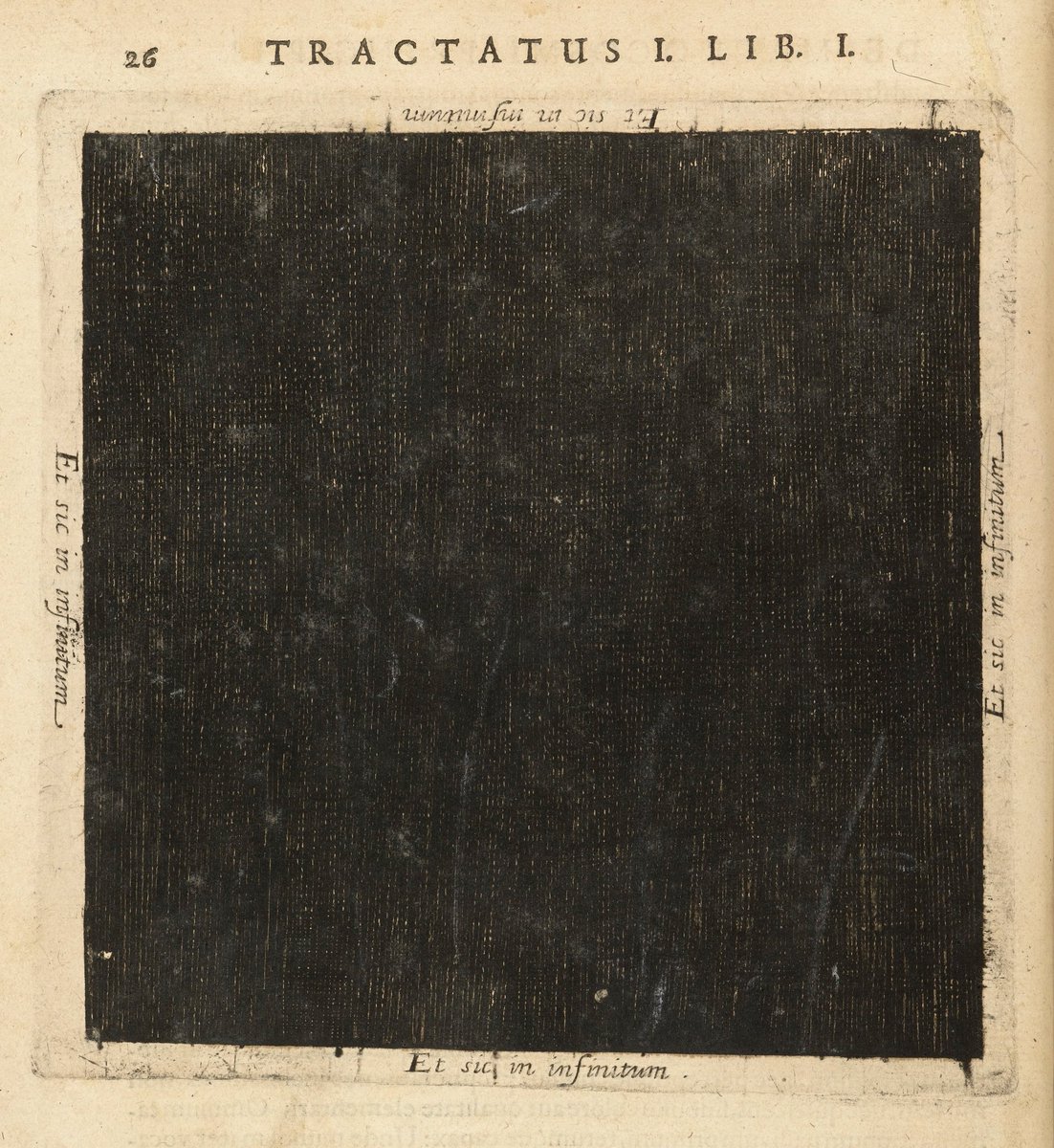 ekmekvemushaf's tweet photo. Robert Fludd'ın ademi (yokluğu) tasviri, 16. yüzyıl. İbn Arabî, 'ilk gece'yi anlatırken "adem ilk karanlıktır, şerdir, hiçliktir" der Fütuhat'ta. Hz. Ali'nin "Allah vardı ve O'nunla beraber hiçbir şey yoktu" hadisini işittiğinde "Şimdi de öyle" dediği ve yanında bulunanlardan bazılarının sayha attığı söylenir. Velhasıl gece ve insan, ölümü çağrıştırsa da hayatidir. "İlk gece", "olan olmuştur" çünkü.