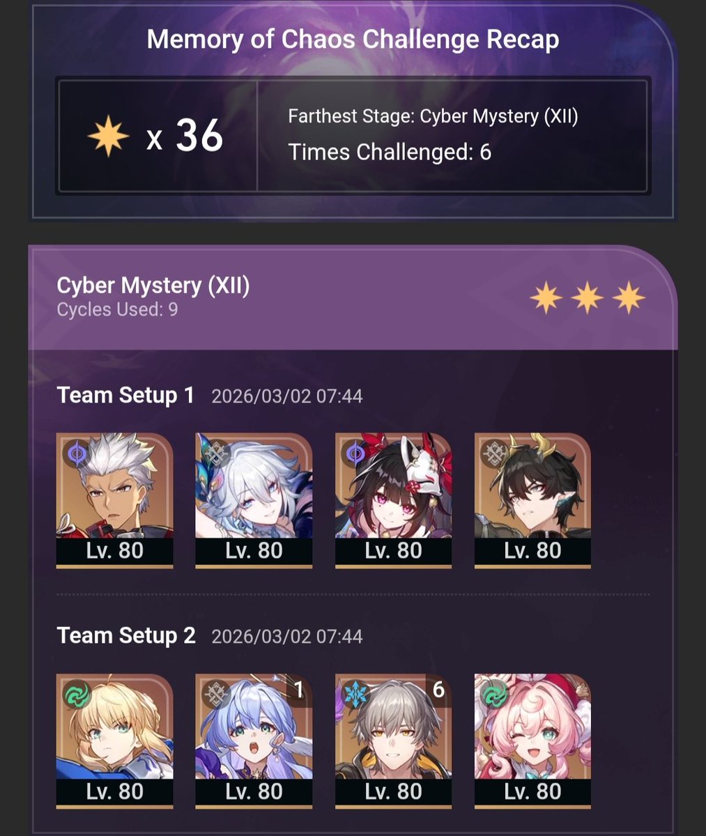 Arbanny1's tweet photo. @StarRailVerse1 not bad i guess for the f2p myself, clear is clear hehe https://t.co/hlVyo6FKCH