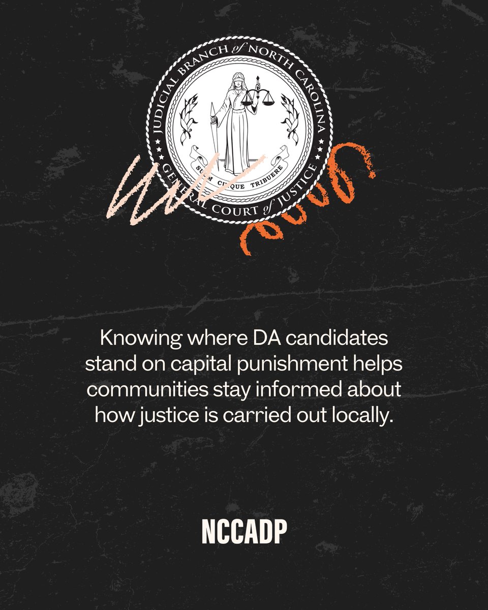 NC Coalition for Alternatives to the Death Penalty tweet media