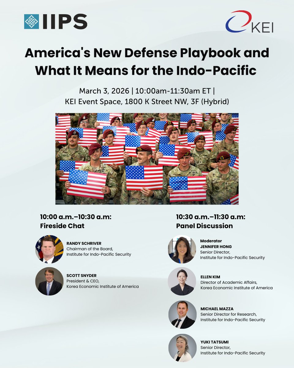 Institute for Indo-Pacific Security tweet media