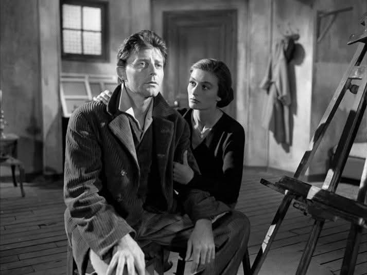 "Il me semble que maintenant, pour moi, tout est possible. Je pourrais peindre l'univers entier. 
Mais si je voulais peindre l'univers entier, c'est un portrait d'elle que je ferais."

Montparnasse (Jacques Becker, 1958)