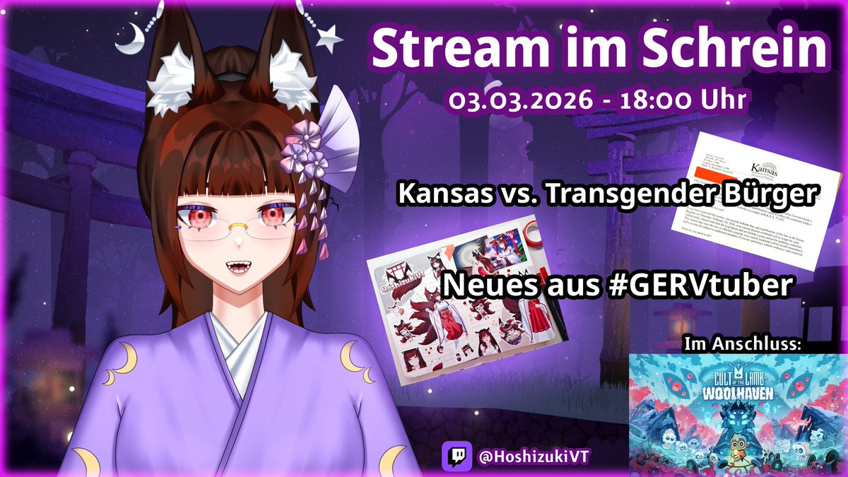 Guten Morgen Welt und liebe Wesen 🌙⭐️

Heute ist Dienstag, der 03.03.2026 ☀️

Und wie war euer Wochenstart? 👀
Wer ist gestern zur Arbeit gefahren und hatte dort realisiert, dass sie eigentlich zu einem Zahnarzttermin sollte? Diese Kitsuneeeee🫣
Also, ja...typischer Montag...es