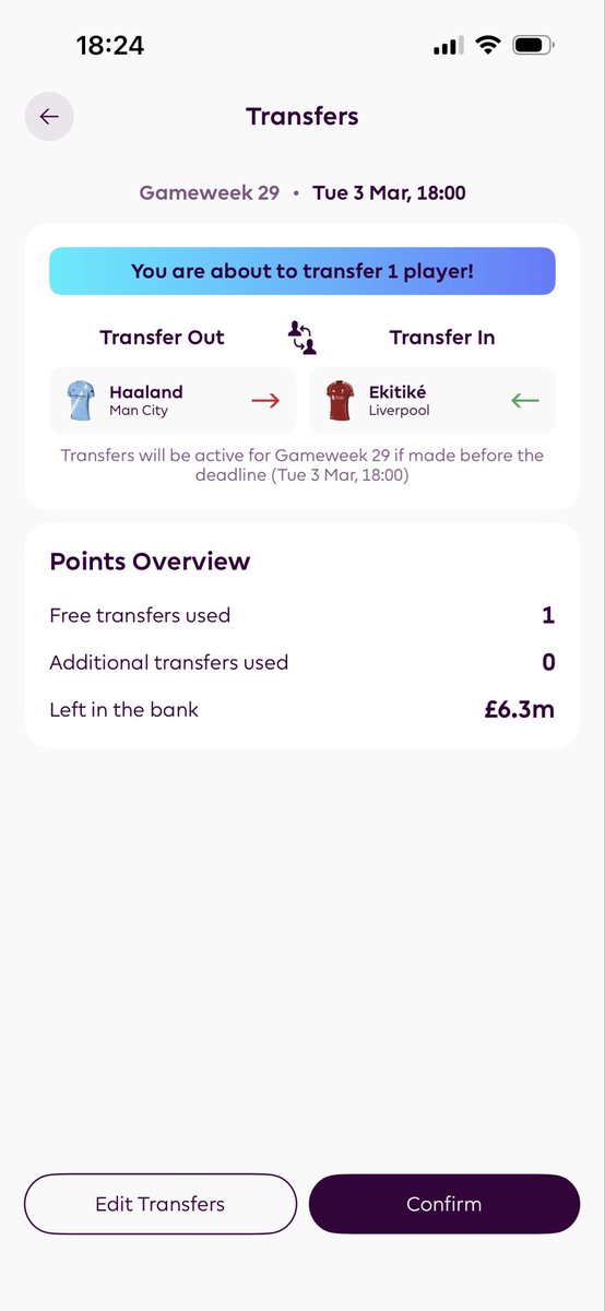 FPLJoe2602's tweet photo. Welcome Hugo, long time coming!

Bye 🤖 

#FPL #FPLCommunity #GW29 #Ekitike #Haaland https://t.co/m3A9wsfXpC