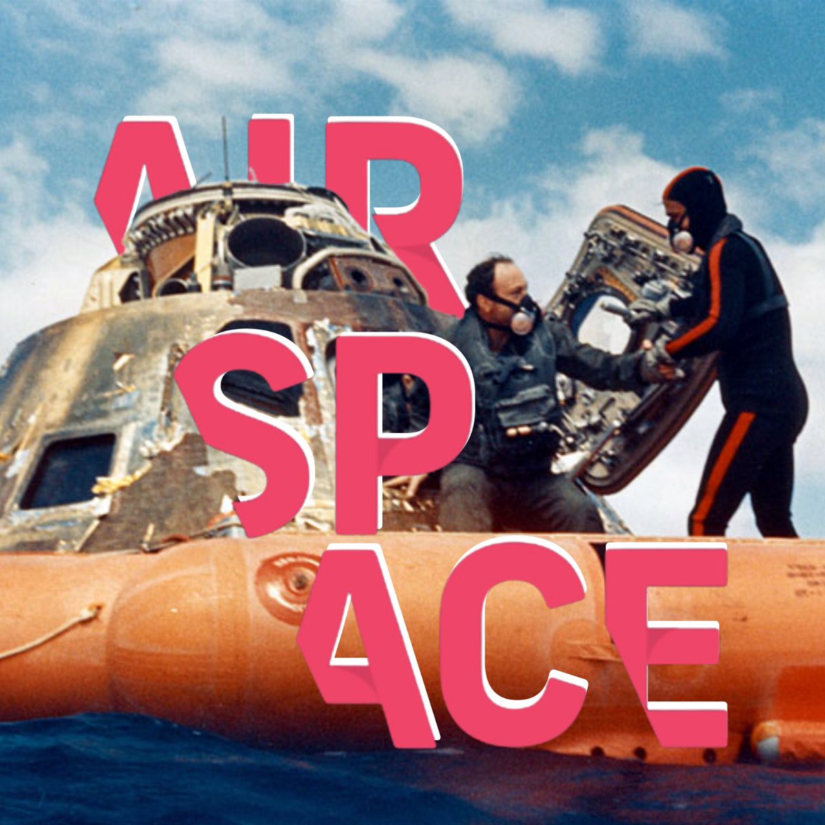 AirSpacePod's tweet photo. When the Apollo astronauts splashed down in the ocean after a trip to space, they couldn't get out of their capsule alone. Enter the Frogmen. 

Learn more about these Navy divers and the important role they play in our latest episode: https://t.co/155HhZ1dRR https://t.co/Po2z80hbRQ