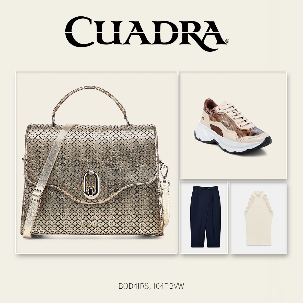 Un look ideal para empezar la semana cómoda pero con estilo.