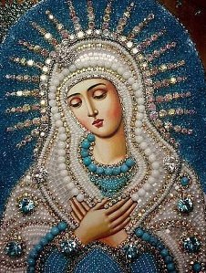 Hail Mary, full of grace, the Lord is with thee. Blessed art thou among women and blessed is the fruit of thy womb Jesus. Holy Mary, Mother of God, pray for us sinners, now and at the hour of our death!