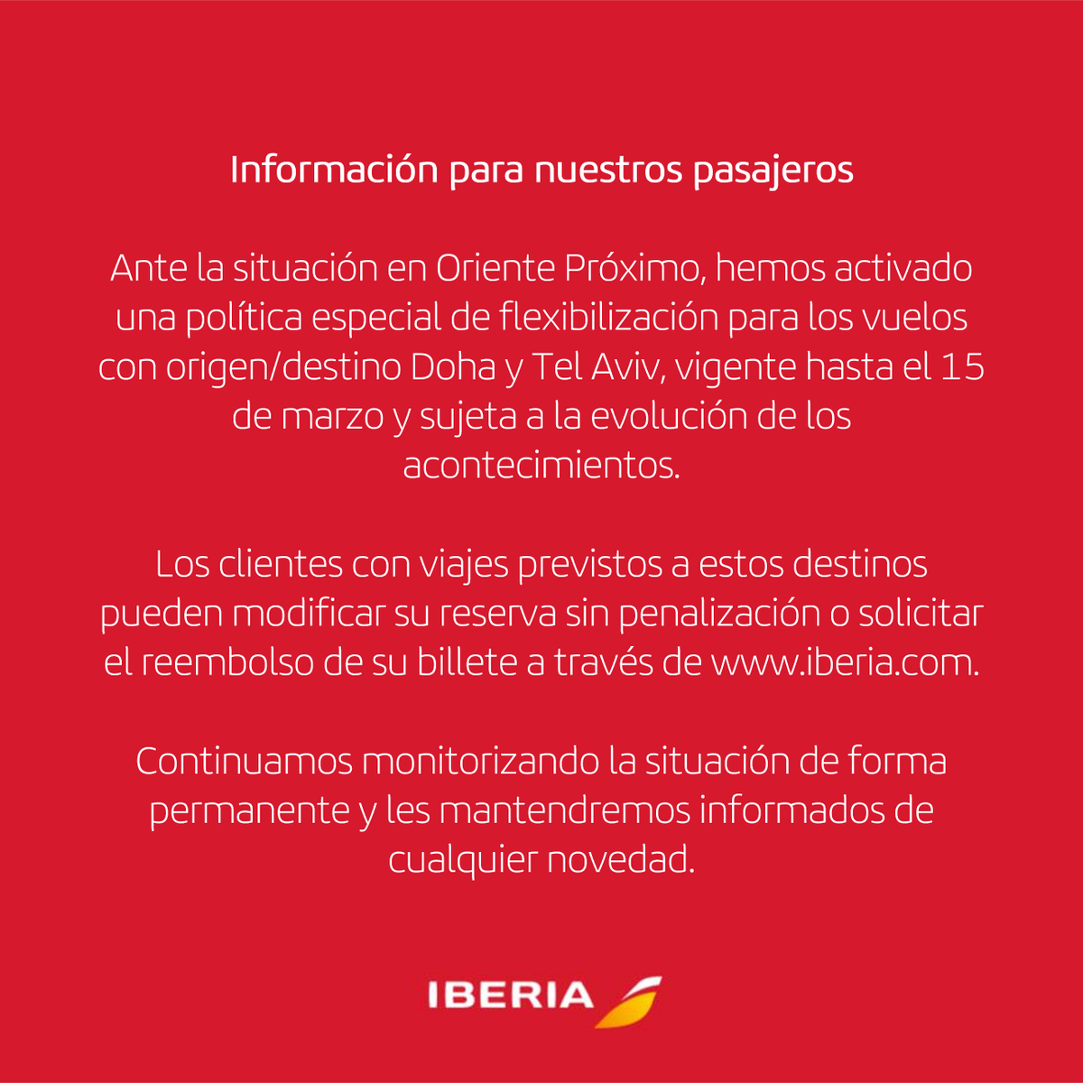 Iberia tweet media