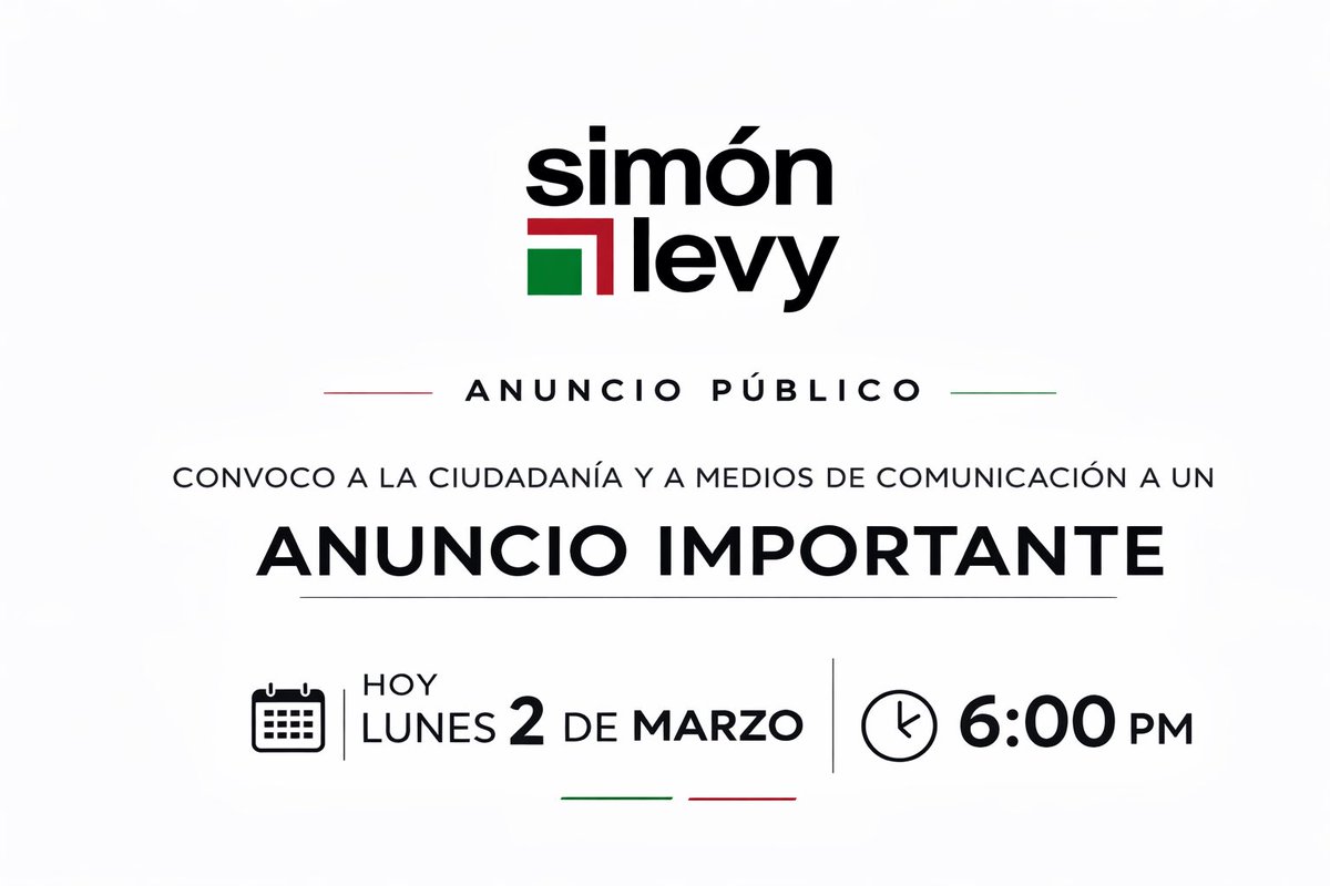 Simón Levy tweet media
