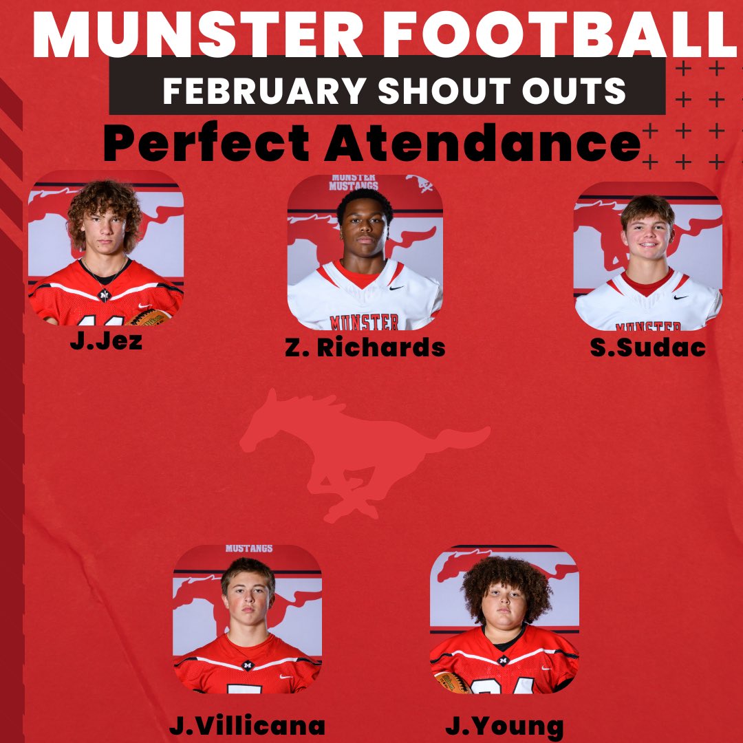 MustangsHSFB's tweet photo. Shout out to these players for showing up every day and setting the standard for our program. 

90%+ attendance and perfect attendance don’t happen by accident. They’re earned through discipline, consistency, and commitment.

#BuildTheE #StandardsOverComfort https://t.co/U6AtFqaS4e