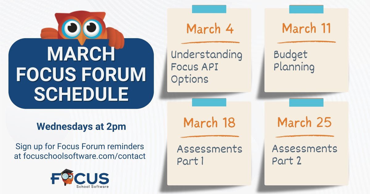 Focus SchoolSoftware tweet media