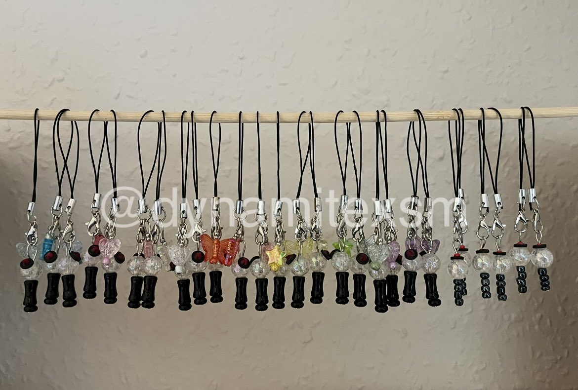 dynamitexsm's tweet photo. Phone charm freebies i made for brussels july 2. I still have to work on them but i think they turned out pretty good🥹 https://t.co/EMo3TDrJjt