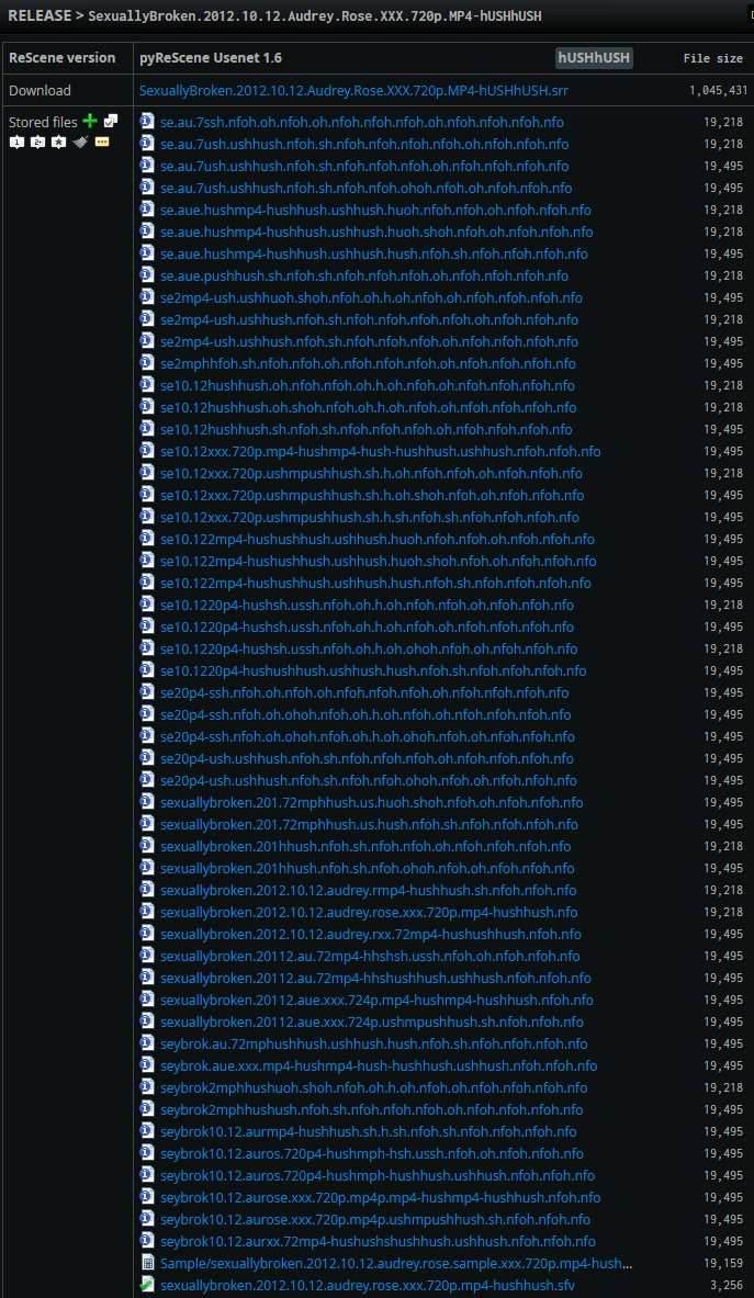 pyrescene's tweet photo. There was a time where we often saw mangled file names, but this case might be a record. (2012~2016) https://t.co/pZv8TGXuVc