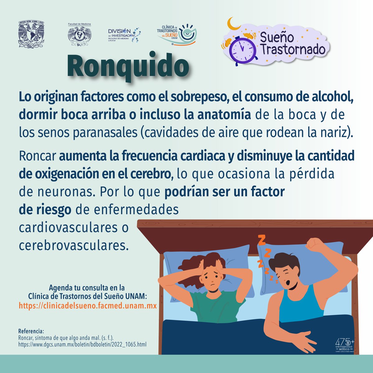 Clínica de Trastornos del Sueño UNAM tweet media