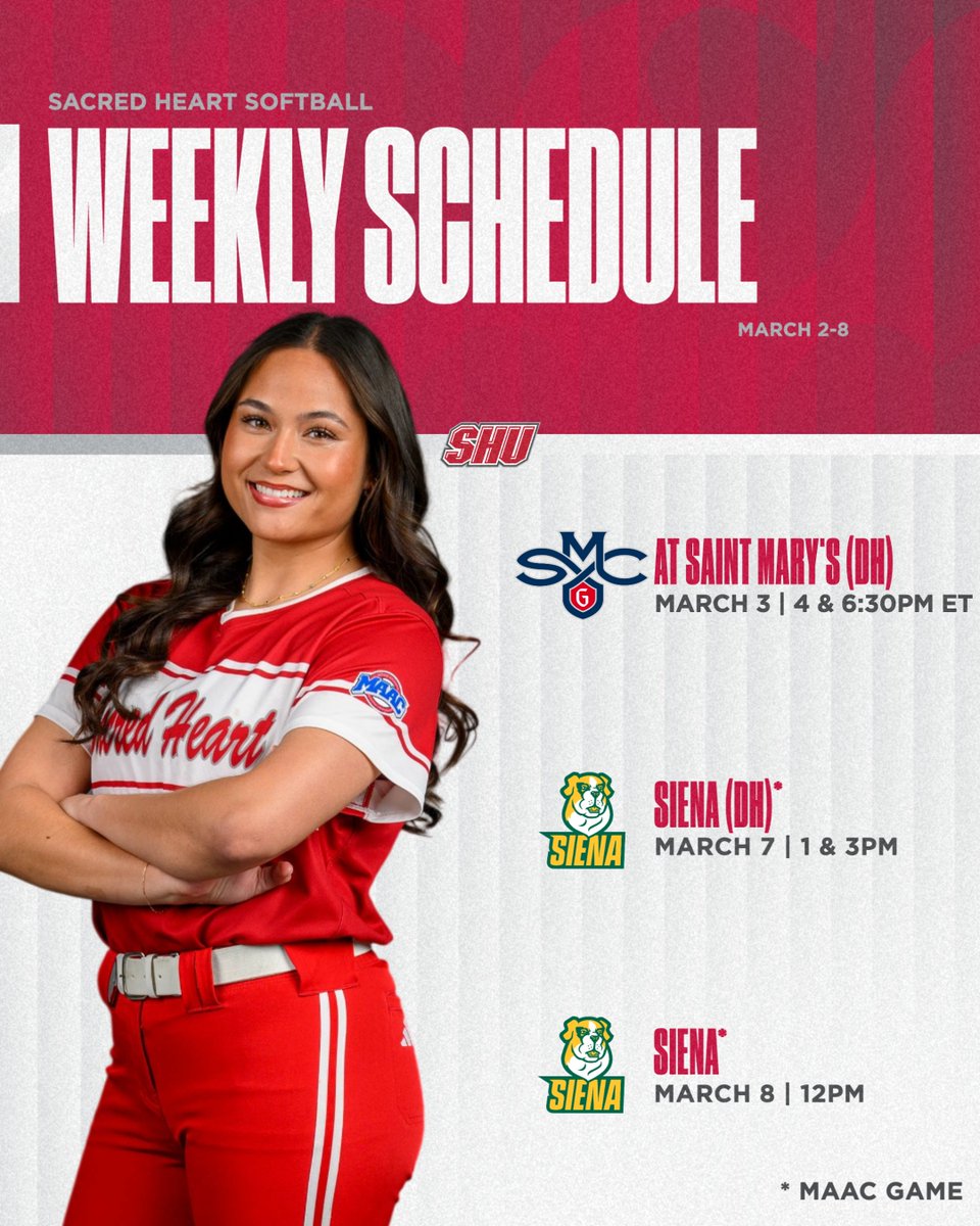 Sacred Heart University Softball tweet media