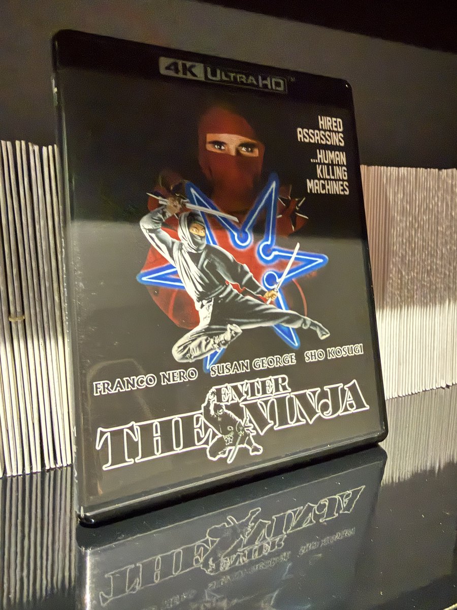 LegalBeagleOK's tweet photo. The Ninja season in #CinemaGeorge🎬🎬🍿🍿 starts now!! 😀😀

#4K #NeuralX #PhysicalMedia https://t.co/UqwdMuN5Ck