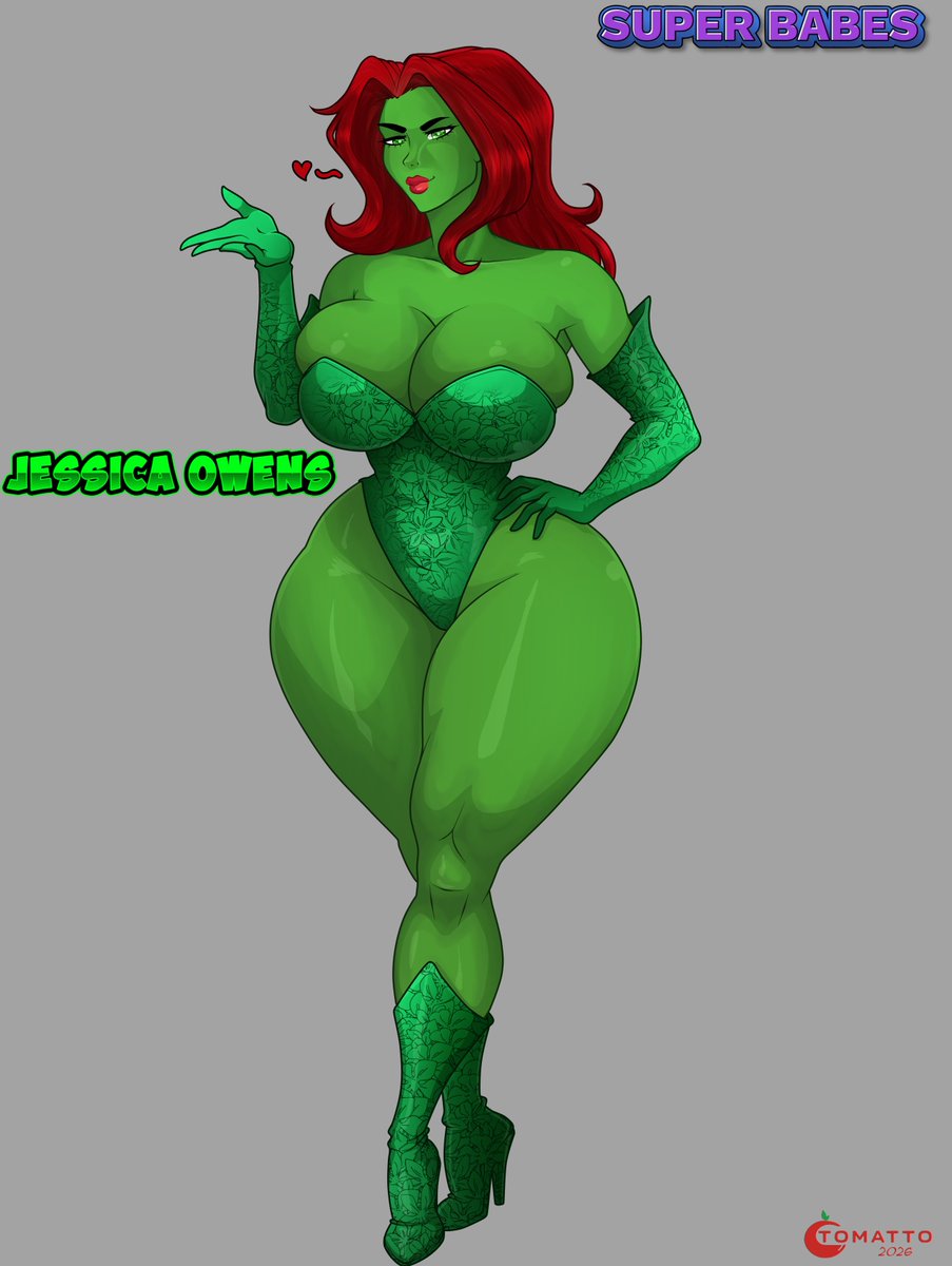 Goodness! It's been a long time since I posted anything. As you may know, I finished college! Now I can finish all my pending tasks. Sorry for my absence.
(I'm a little out of practice.)

Poison Ivy from Superbabes