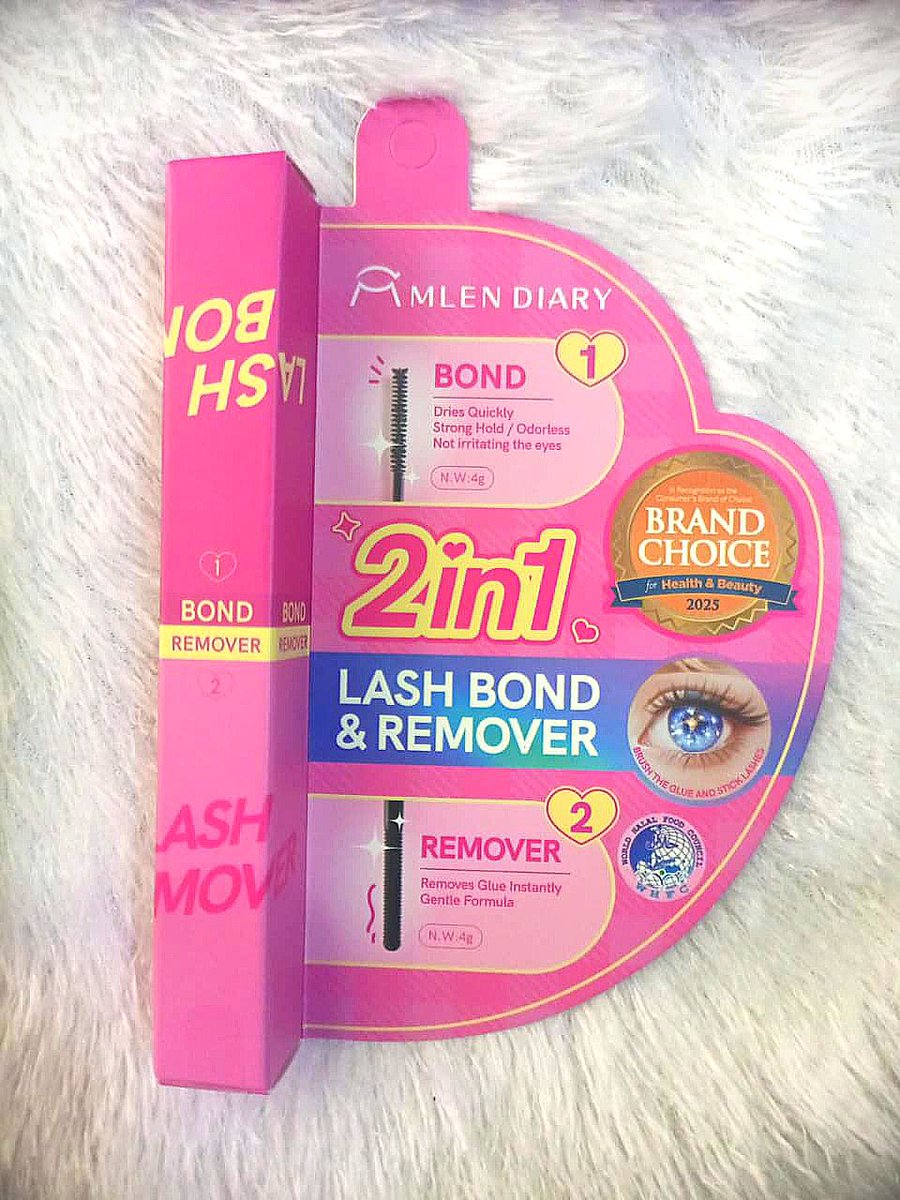 FairyFeminin's tweet photo. WTS MLEN DIARY 2in1 Lash Bond &amp; Remover 65K inc all 🍊 
new sealed https://t.co/y3jO4BYtwL