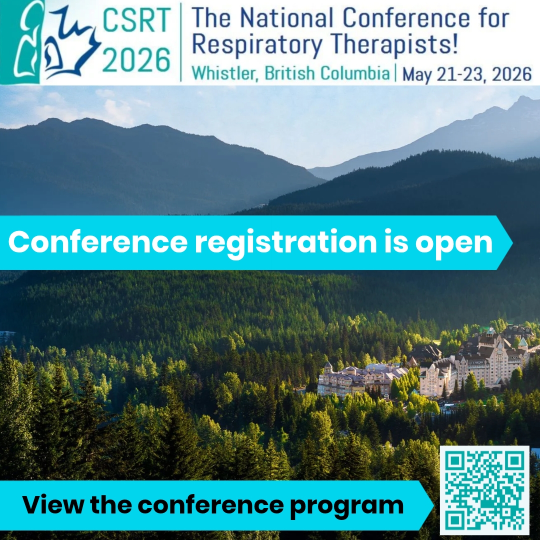 Canadian Society of Respiratory Therapists tweet media