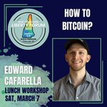 Photo by Edward (@LiveFreeBTC)