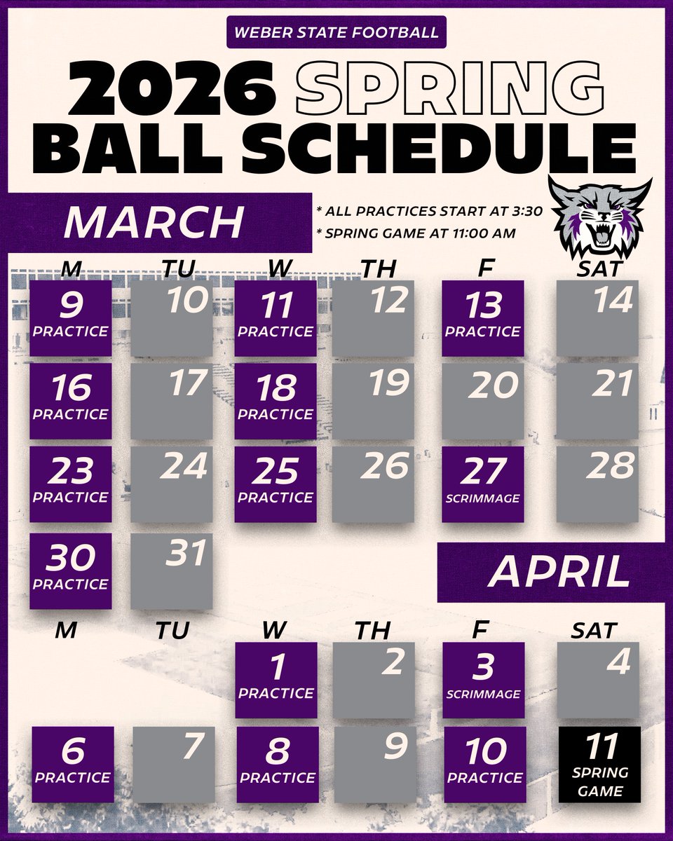 Weber State Football tweet media