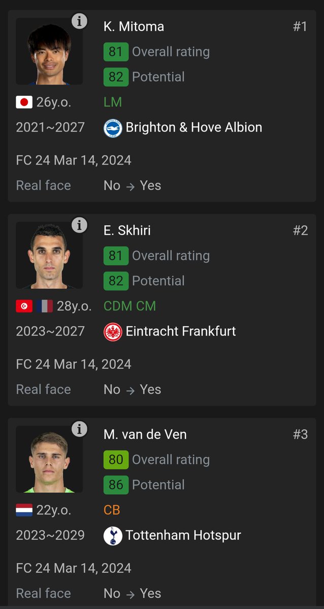 Ligue 1 starheads 🇫🇷 FC26 tweet media