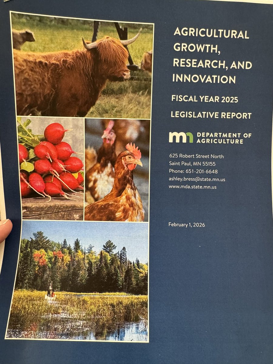 reprickhansen's tweet photo. โ
Mark Schiller of Loon Liquors in Northfield testifying today on Minnesota Department of Agriculture AGRI grants. The AGRI ๐ตappropriation in FY26 is $18.257 million.๐บ๐ธ #mnleg @LoonLiquors #Agriculture #valueadded
https://t.co/LH2u2AhZ62 https://t.co/6wcgaQpJMD