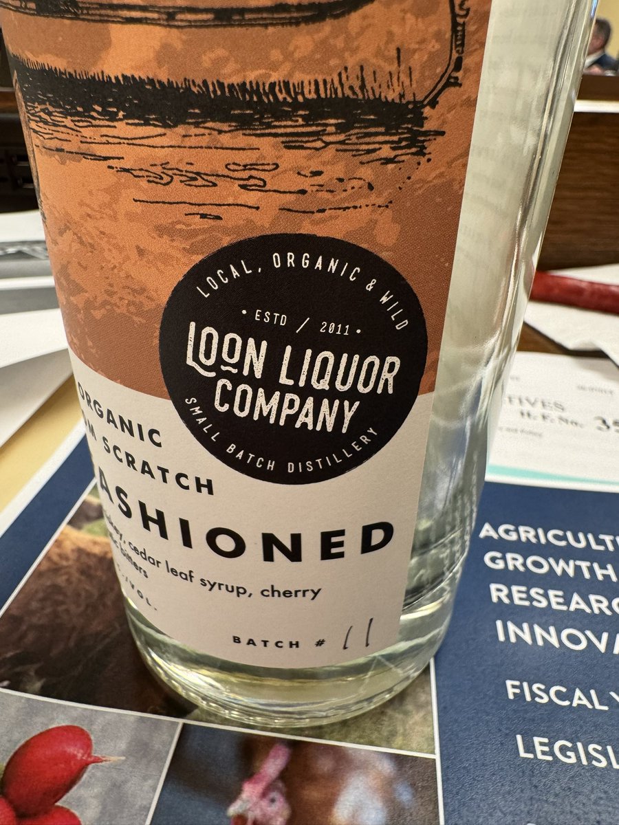 reprickhansen's tweet photo. โ
Mark Schiller of Loon Liquors in Northfield testifying today on Minnesota Department of Agriculture AGRI grants. The AGRI ๐ตappropriation in FY26 is $18.257 million.๐บ๐ธ #mnleg @LoonLiquors #Agriculture #valueadded
https://t.co/LH2u2AhZ62 https://t.co/6wcgaQpJMD