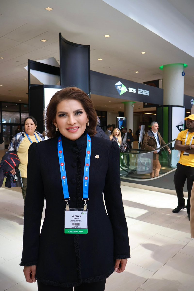 📍Saludos desde Toronto, Canadá 🇨🇦

Ya estamos en el #PDAC2026 —el encuentro minero más importante del mundo—representando al <a href="/senadomexicano/">Senado de México</a> y a Sonora. 

Les estaré informado.