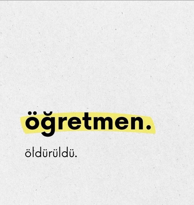 mutluucicek's tweet photo. Gerçekten inanılır gibi değil
Bir harf öğretene kırk yıl köle olunurdu'dan, öğretmenlerin can verdiği noktaya nasıl geldik?
Bir ülkede öğretmen şiddet görüyorsa, canından oluyorsa orada karanlık vardır, başka da bir şey yok.Çok üzgünüm ve öfkeli.
Başımız sağ olsun.
#fatmanurcelik https://t.co/OpFg9GRA6y