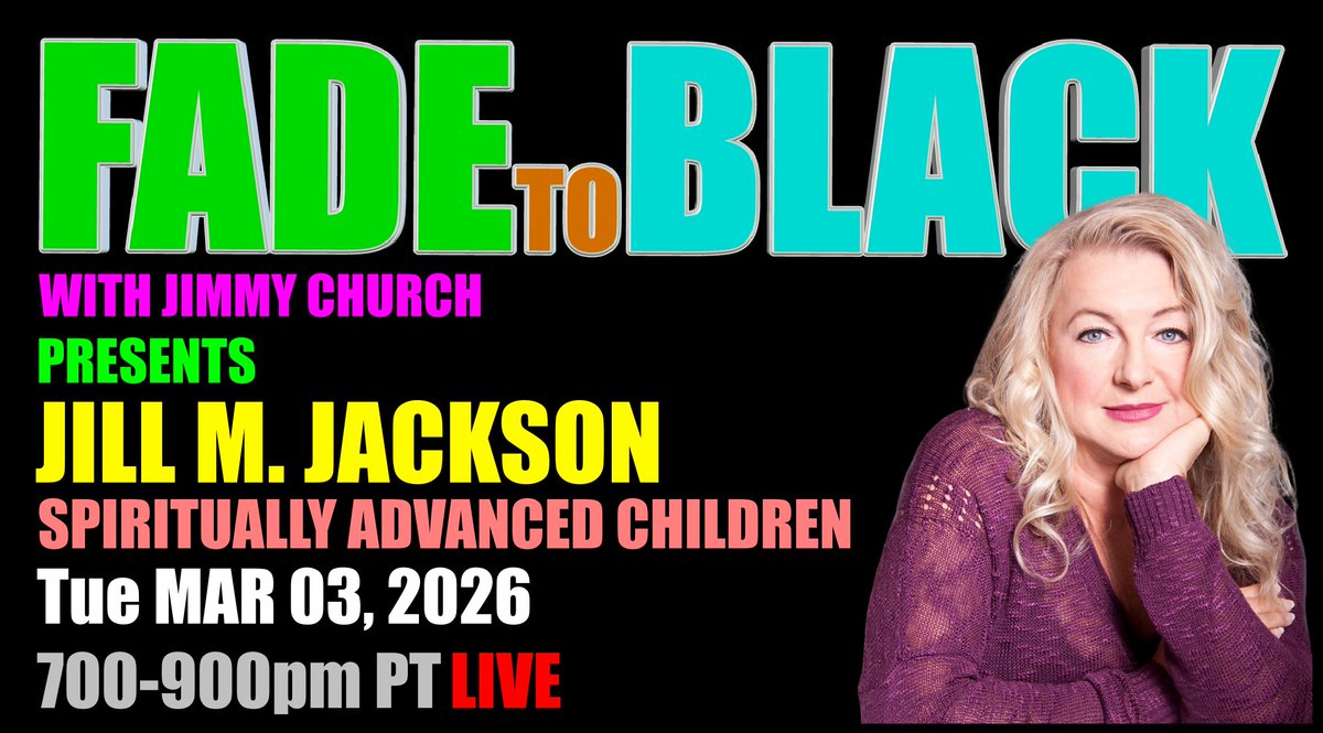 JChurchRadio's tweet image. This Week on FADE to BLACK:

Mon: Miskwa Kimiwan
 The Guardian UFO/UAP
Tue: Jill M Jackson
 Advanced Children
Wed: Sylvie Sterling
 The Cat Whisperer
Thu: AMA/AJA
 Ask Jimmy Anything!

#f2b #media #ufo #breakingufo
#disclosure #conspiracy #radio