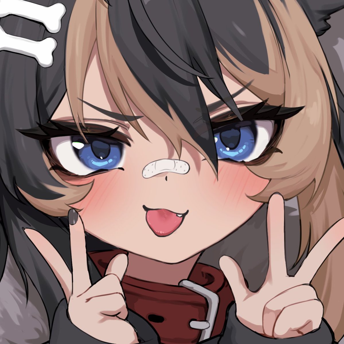 hi hi, i'm kana !🐺🐶🦴
i'm a terminally silly and whimsy wolf dog girl (50% gray wolf / 50% german shepherd)

🐺twitch.tv/kana
🐶discord.com/invite/kamikok…
🎨chocpocalypse