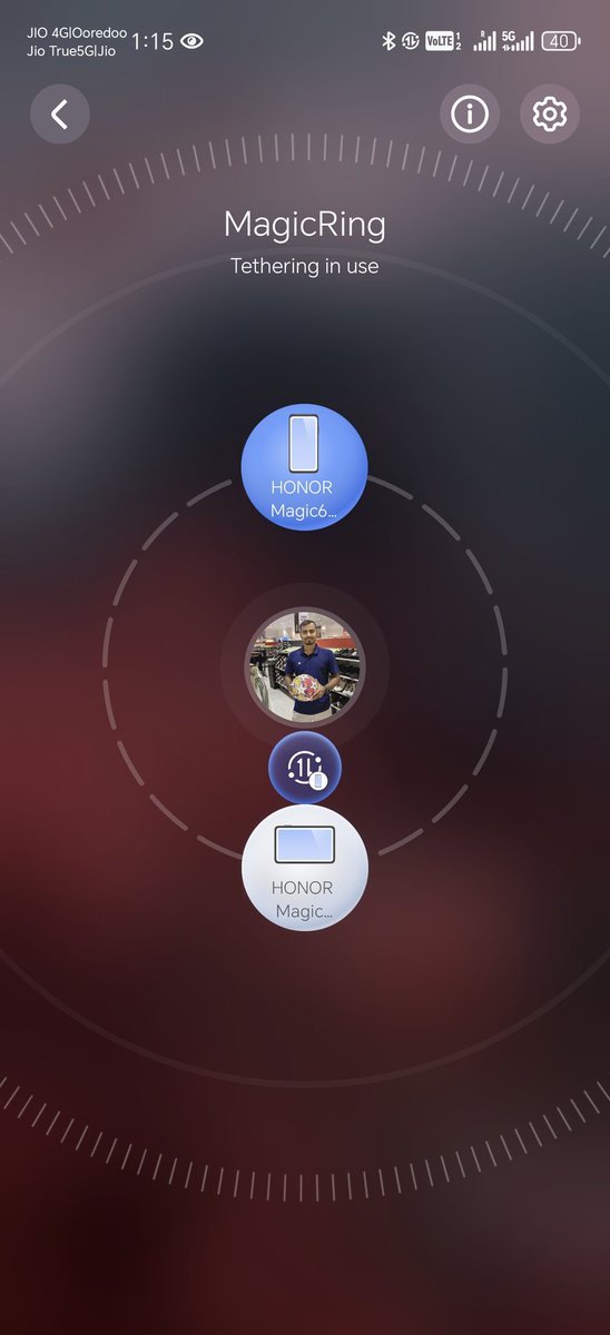 Icehockey59336's tweet image. Honor ecosystem users: My Magic6Pro says "Tethering in use" with my MagicPad 2, but there’s zero internet on the tab. 📱💻
I’ve tried re-pairing, unpairing, and checking Honor Connect settings. What am I missing? 🙃
@Honorglobal @HiHonorIndia @Honorarabia  #MagicRing #techsupport