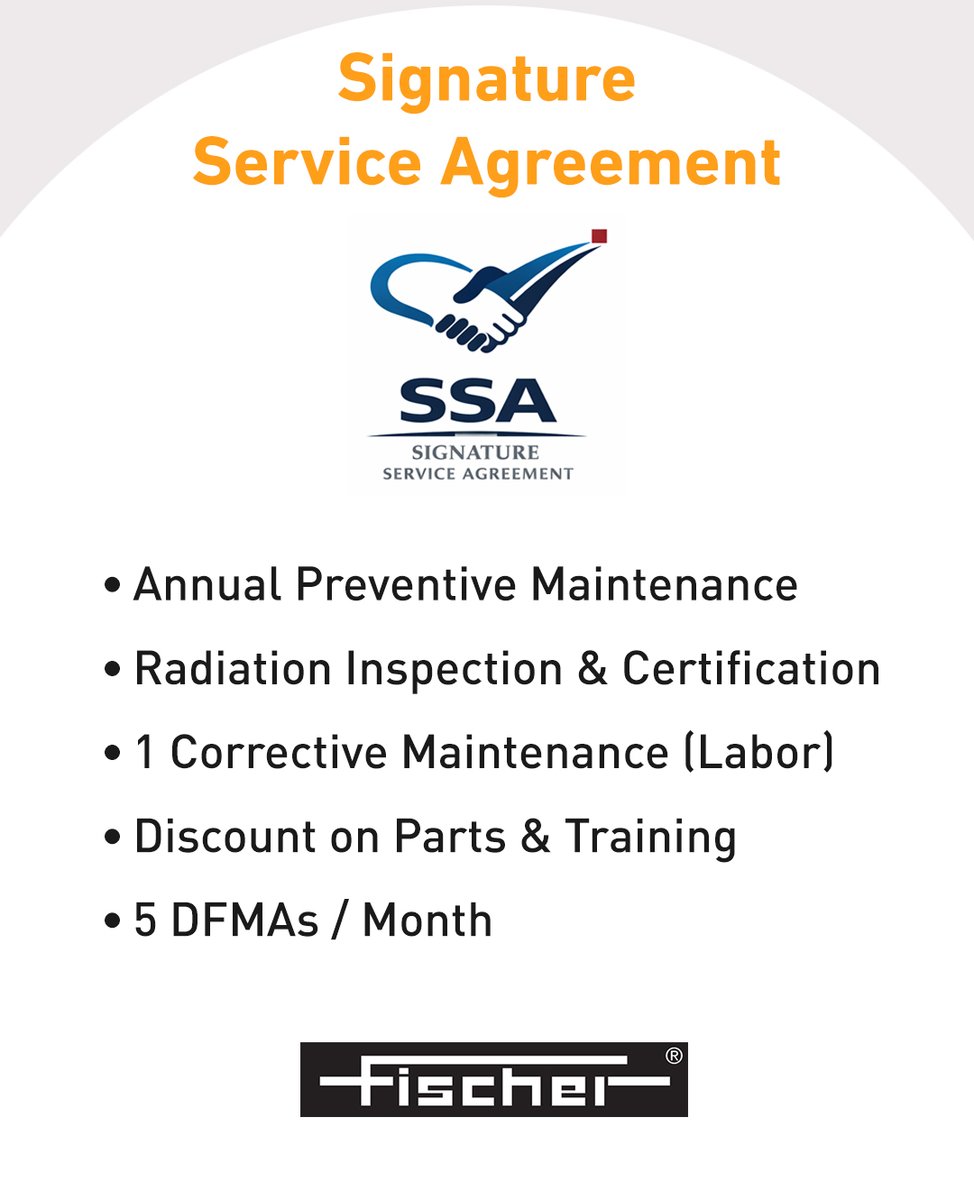 Fischerscope's tweet image. Introducing Our New Service Agreements!

- Protect your investment.
- Maximize uptime.
- Eliminate surprises.

Contact us to learn more.

Email us at customer_solutions.usa@helmut-fischer.com
Or call us at 860-683-0781

#DONEbyFischer #qualityassurance #qualitycounts