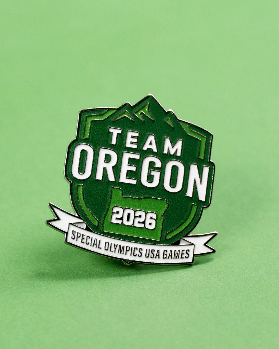 We’re incredibly proud to have created a custom pin for the Special Olympics Oregon. <a href="/SOORstate/">Special Olympics OR</a> 

It’s an honor to create something that represents such an impactful organization. 💚
