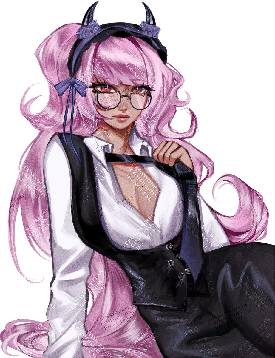 Half body for Xylo🎀 #vgencomm #commission #illustration