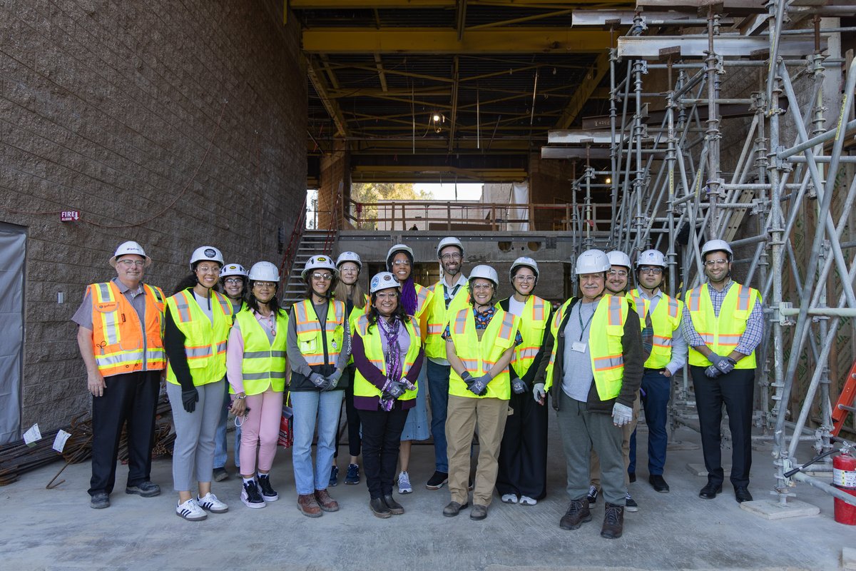 SDCCEEDU's tweet image. The Executive Governance Council (EGC) toured the ECC Theatre for a firsthand look at its exciting progress. Guided by PCL Construction, members explored key design features and the vision behind this transformative renovation.

#SDCCE #EducationalCulturalComplex #ECCTheatre