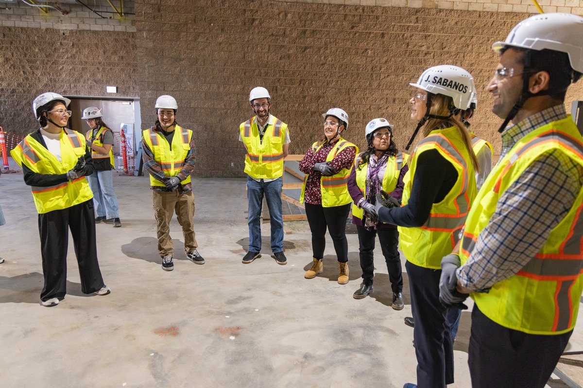 SDCCEEDU's tweet image. The Executive Governance Council (EGC) toured the ECC Theatre for a firsthand look at its exciting progress. Guided by PCL Construction, members explored key design features and the vision behind this transformative renovation.

#SDCCE #EducationalCulturalComplex #ECCTheatre