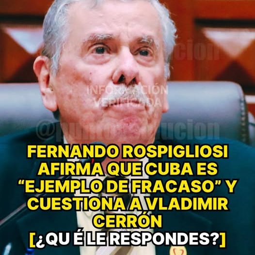 Vladimir Cerrón tweet media