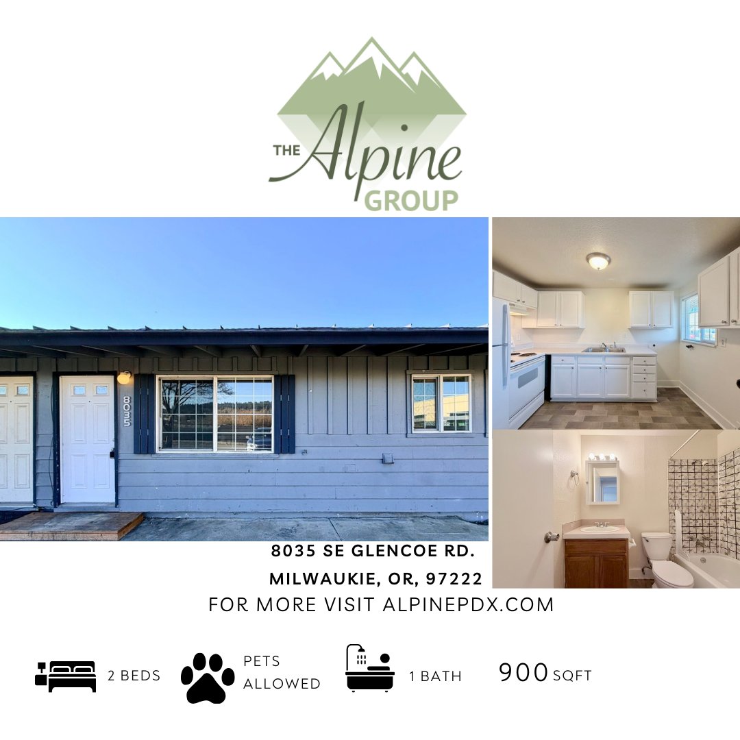 Interested in renting these properties and/or looking at other listings? Visit our website alpinepdx.com for more!