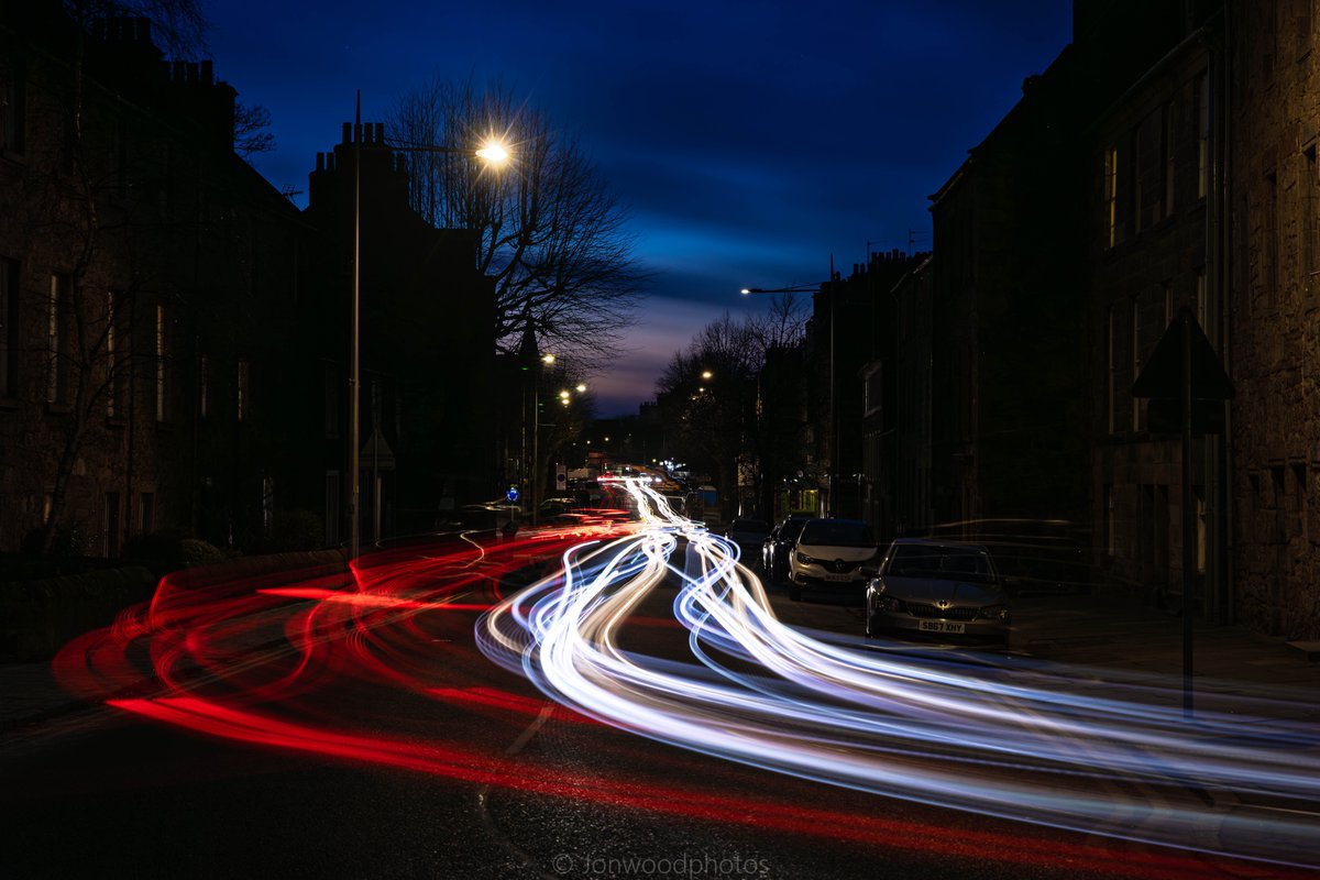 jonwood1978's tweet image. Something a little different for me, light trails in St Andrews. The 365 project is making me think outside the box at this time of year especially when finishing late. #Scotland #getoutside
