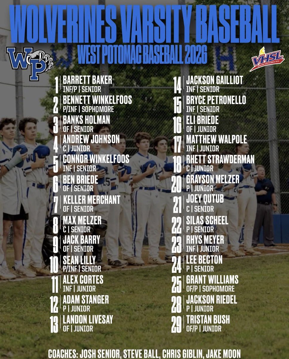 West Potomac Baseball tweet media