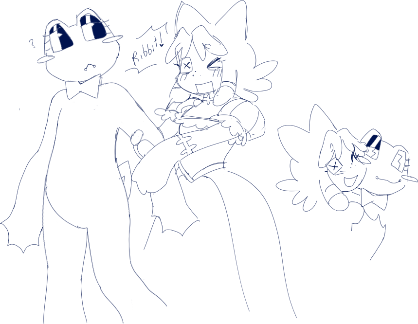 #tadc #ribbitdoll im never finishing this lwk so ill just post it as is