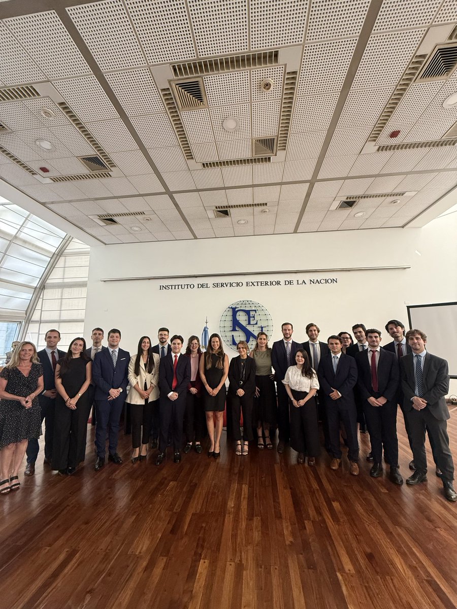Instituto del Servicio Exterior de la Nación 🇦🇷 tweet media