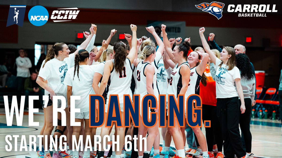 Carroll University Athletics tweet media