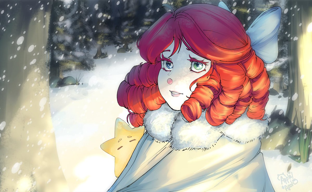 Appledarky's tweet image. Starla in her childhood ☕
. 
AU: @/TheRealDeLacey 
#WelcomehomeAu #WelcomehomeRF #RainbowfactoryAu #Ocart